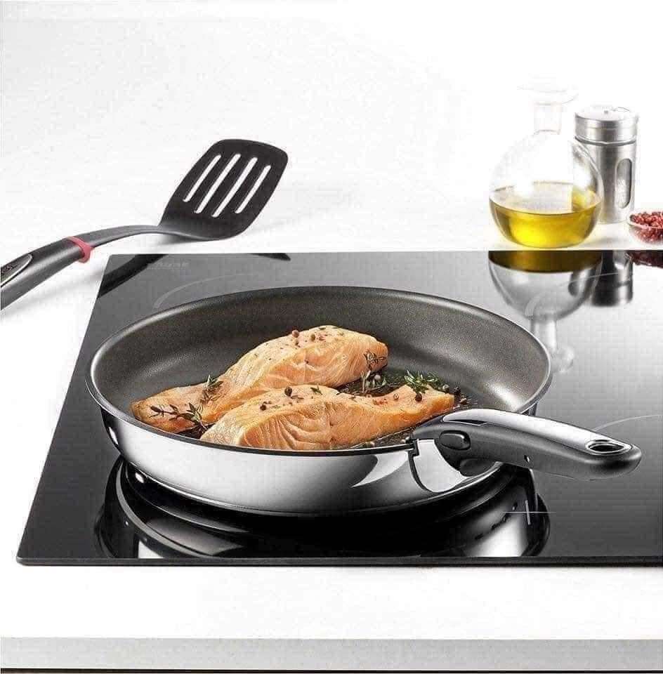 Set 2 chảo Tefal Ingenio inox 22-26cm cán rời