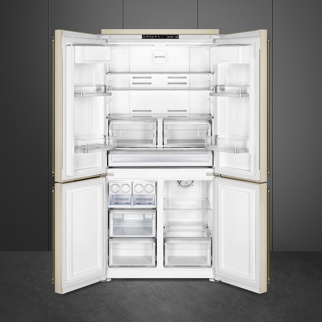 Tủ lạnh 4 ngăn SMEG FQ60CPO5 màu kem