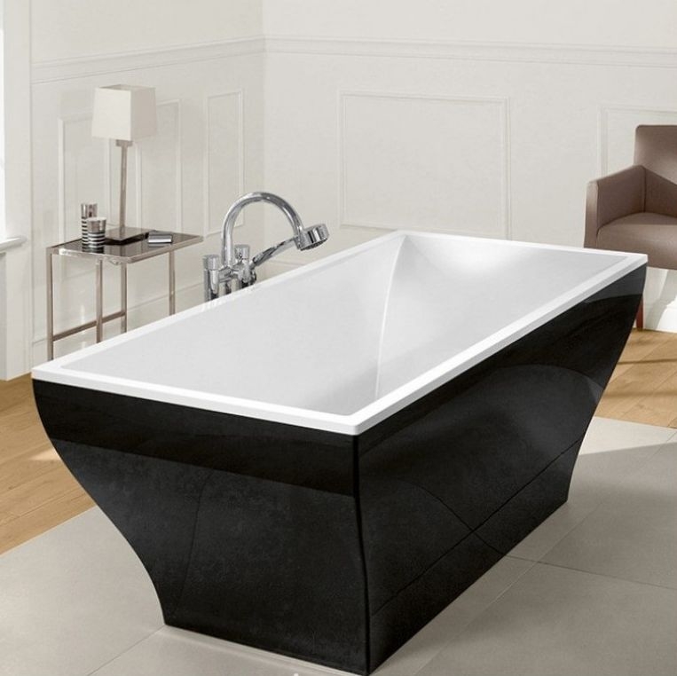 Bồn tắm độc lập Villeroy & Boch La Belle Black 180 x 80cm