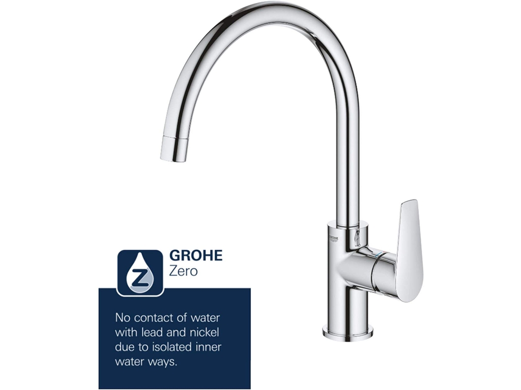 Vòi rửa bát Grohe BauEdge 31367001