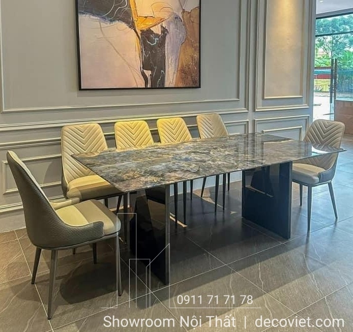 Bàn Ăn 6 Ghế Nhập Khẩu 1523S