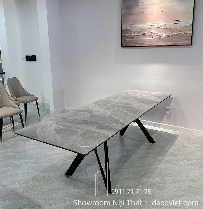 Bàn Ăn Kéo Dài Thông Minh 2m6 8 Ghế 2525S