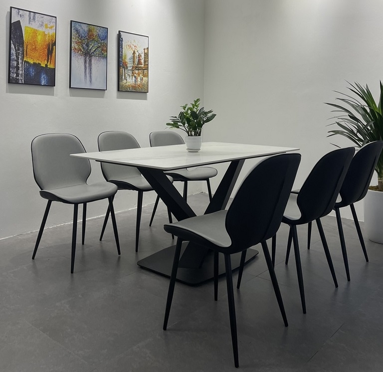 Bàn Ăn Cao Cấp Mặt Đá 886S