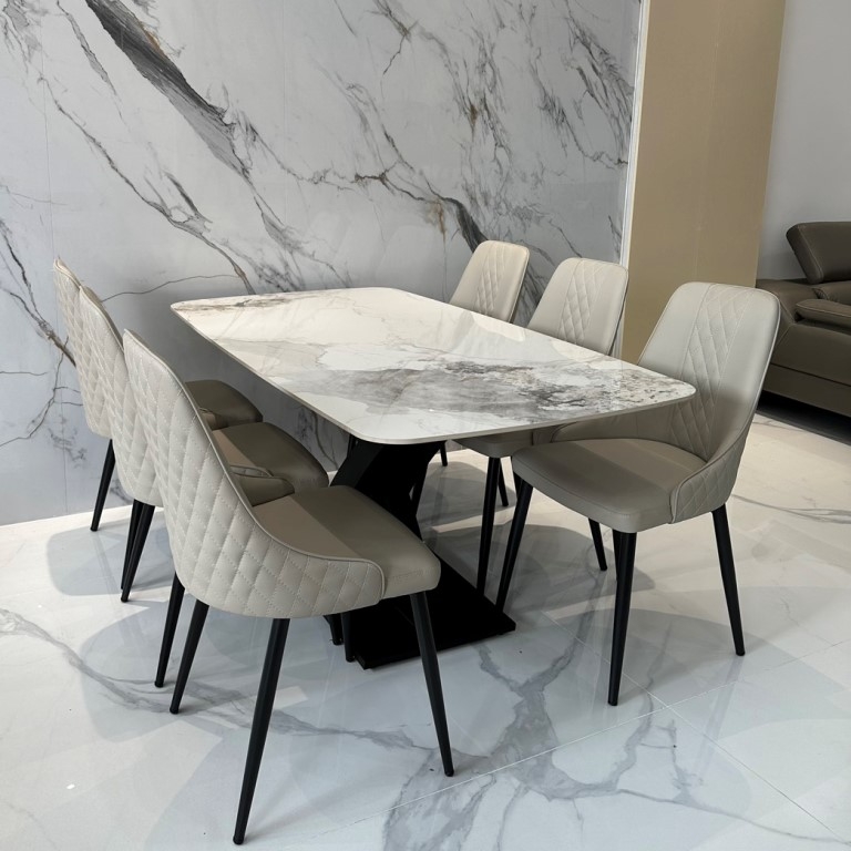 Bàn Ăn Mặt Đá Hiện Đại 1427S