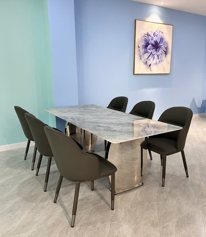 Bàn Ăn Mặt Đá Nhập Khẩu Cao Cấp 2518S