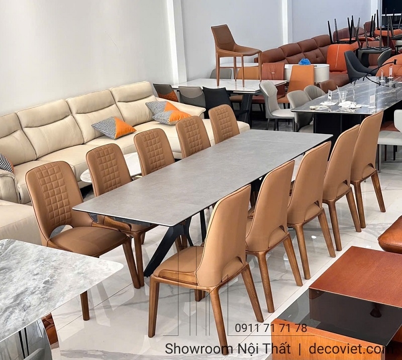 Bàn Ăn Thông Minh Kéo Dài 2m6 10 Ghế 2462S