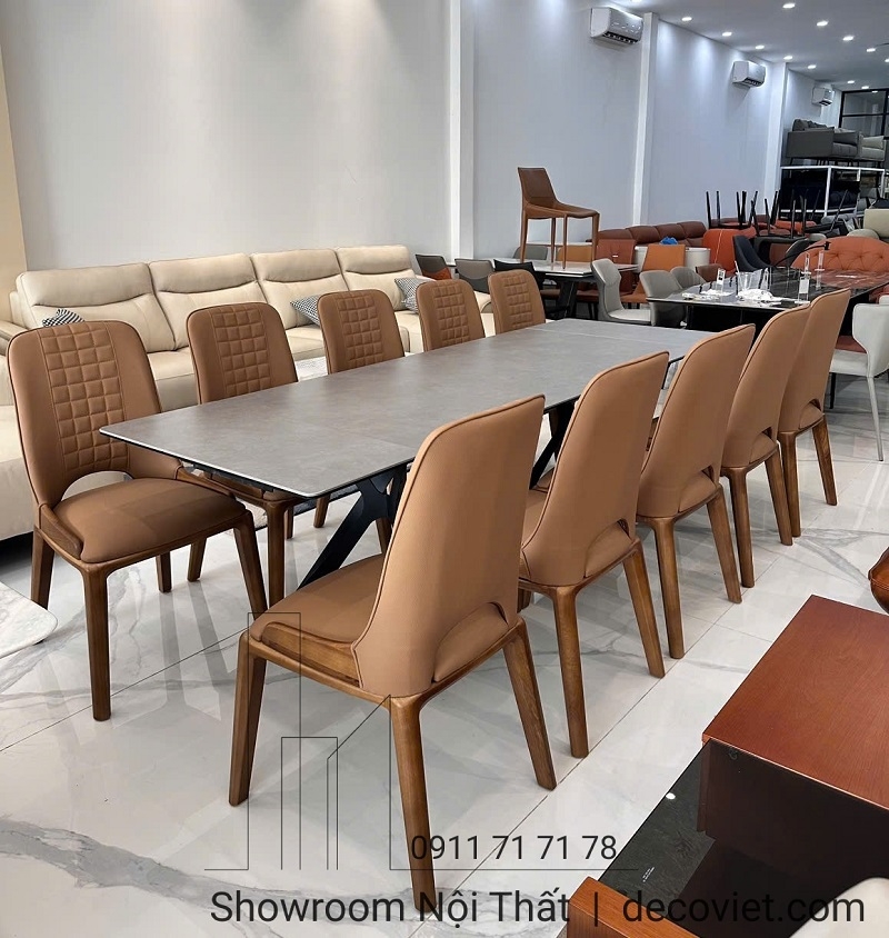 Bàn Ăn Thông Minh Kéo Dài 2m6 10 Ghế 2462S