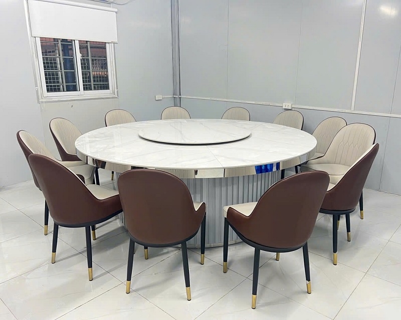 Bàn Ăn Tròn 12 Người Cao Cấp 2675S