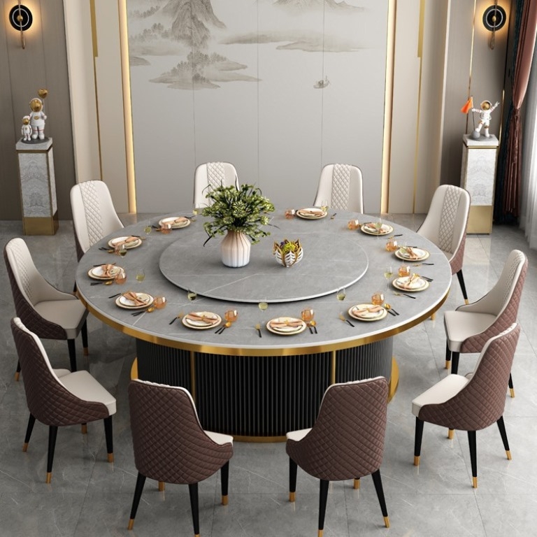 Bàn Tròn Xoay 10 Ghế 2119S