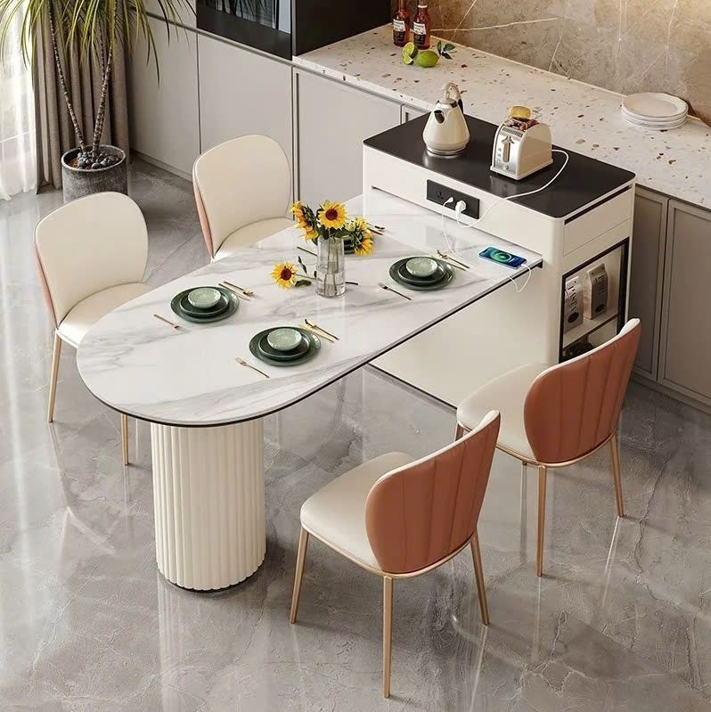 Đảo Bếp Kết Hợp Bàn Ăn Thông Minh 2456S