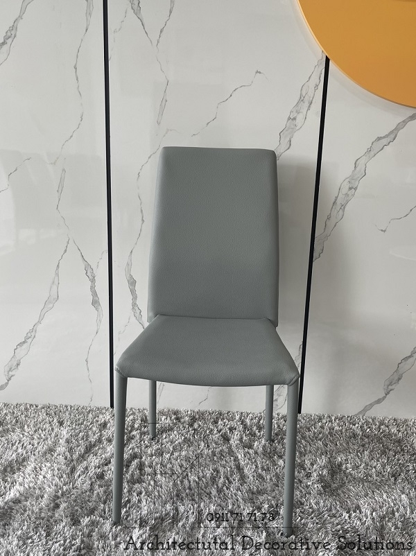 Ghế Ăn Bọc Da 11S -Xám