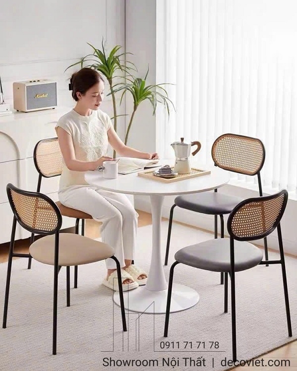 Ghế Ngồi Cafe Xếp Chồng 221T