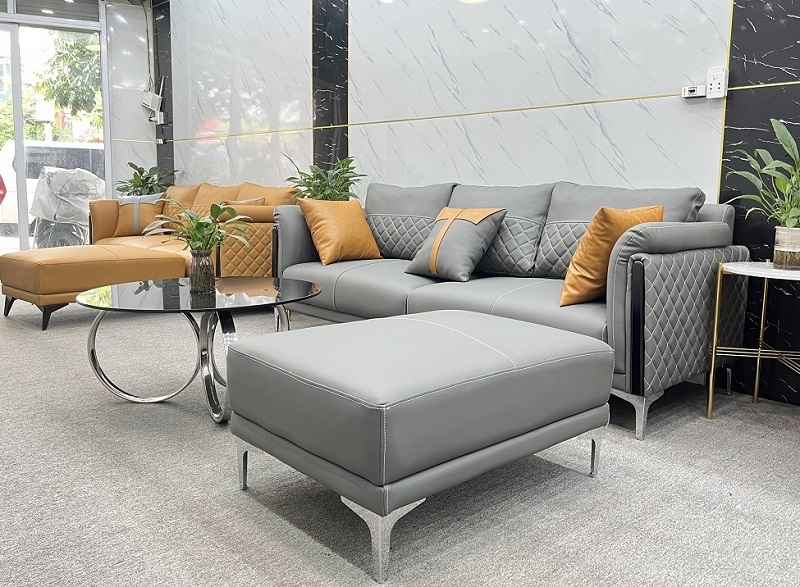 Sofa Băng Bọc Da 509T