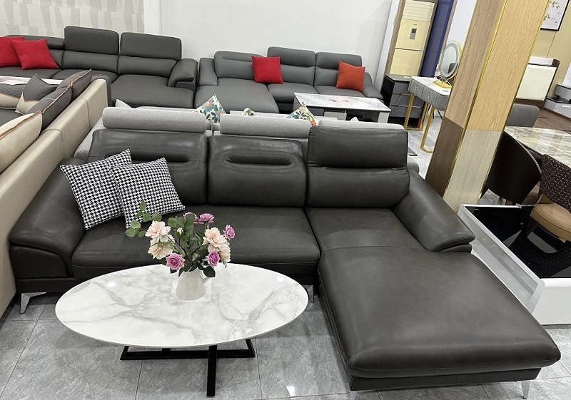 Sofa Da Bò Thật 547T