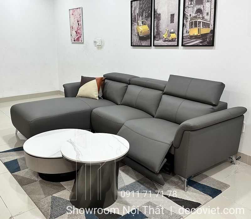 Ghế Sofa Da Bò Chỉnh Điện 856T