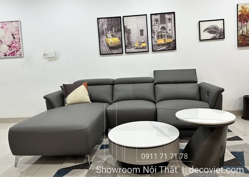 Ghế Sofa Da Bò Chỉnh Điện 856T