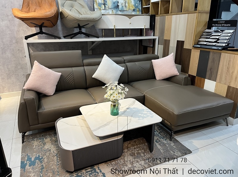 Ghế Sofa Da Bò Thật 807T