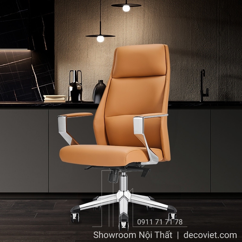 Ghế Văn Phòng Bọc Da 329T