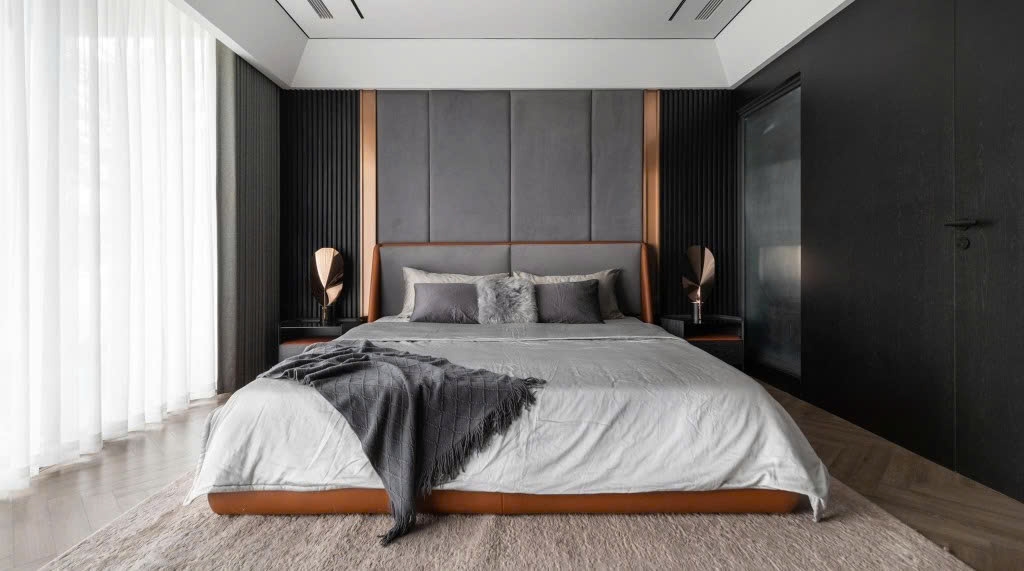 Giường Bọc Da Cao Cấp 87T