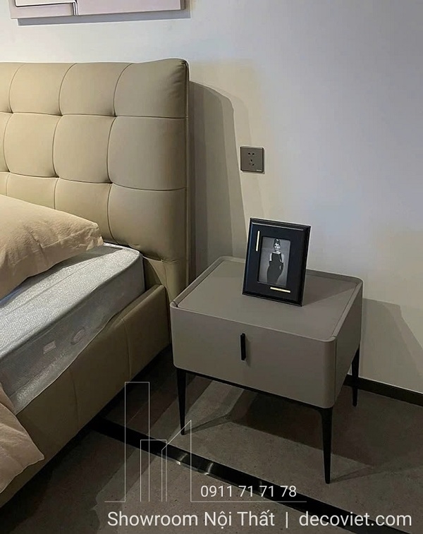 Giường Bọc Da Hiện Đại 141T