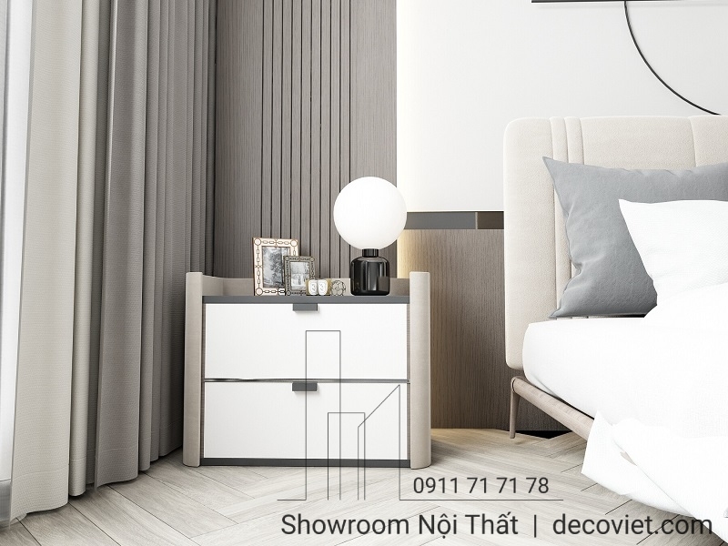 Giường Bọc Nệm Cao Cấp 83T