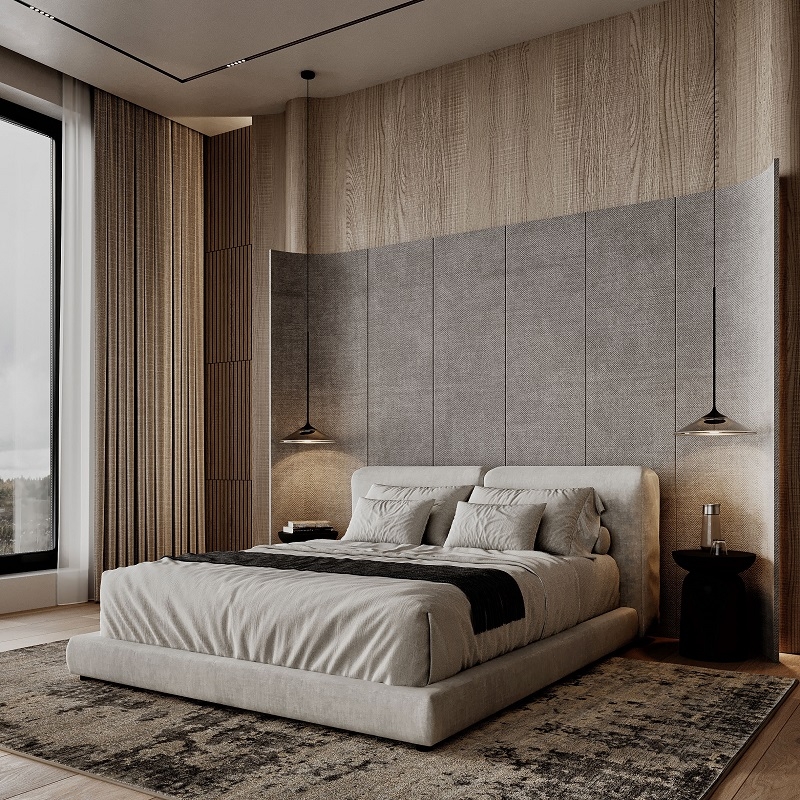 Giường Bọc Vải 80T