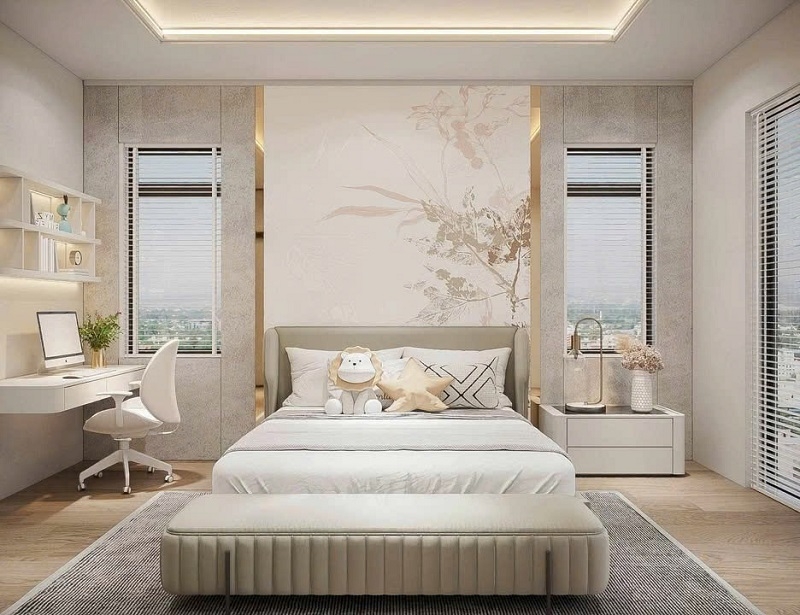 Giường Ngủ Đẹp Hiện Đại 143T