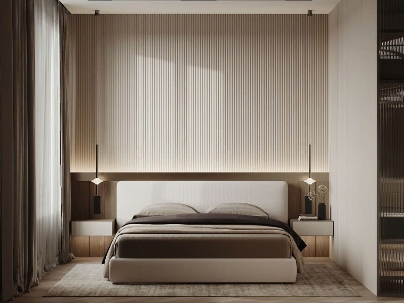 Mẫu Giường Ngủ Đẹp Đơn Giản 98T