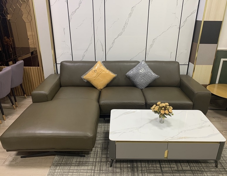 Ghế Sofa Da Thật 442T