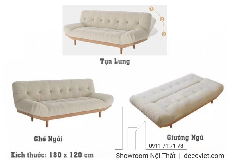 Sofa Bed Giá Rẻ 698T