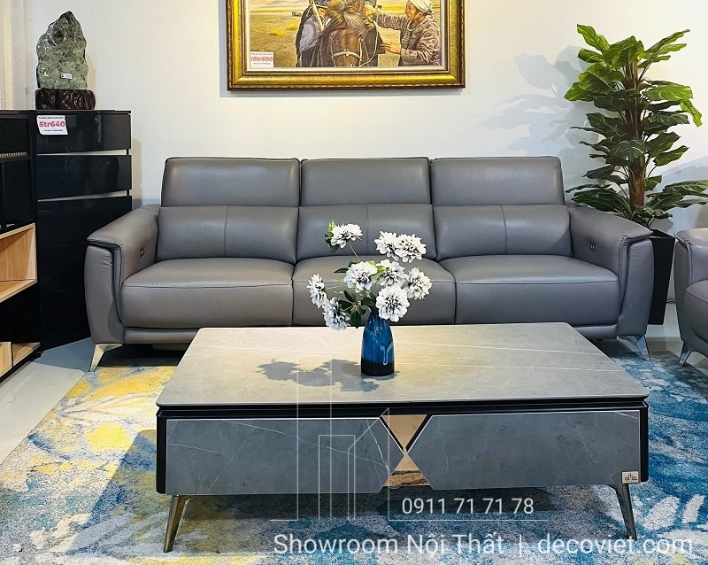 Sofa Da Bò Cao Cấp 723T