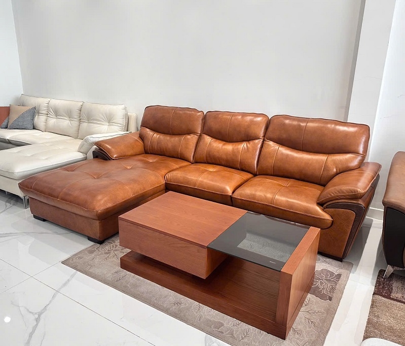 Sofa Da Bò Giá Rẻ 1005T