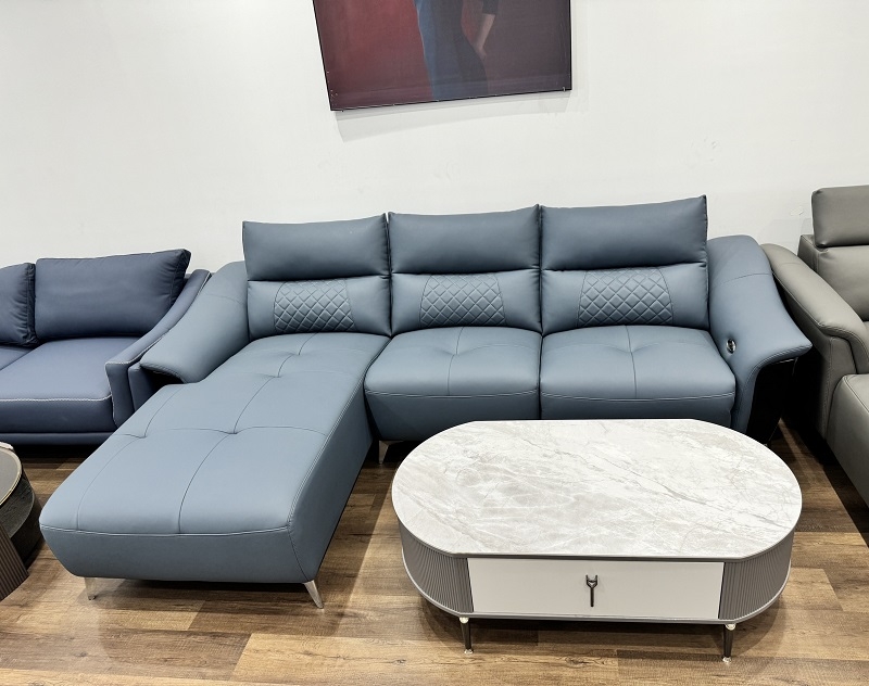 Sofa Da Bò Giá Rẻ 827T