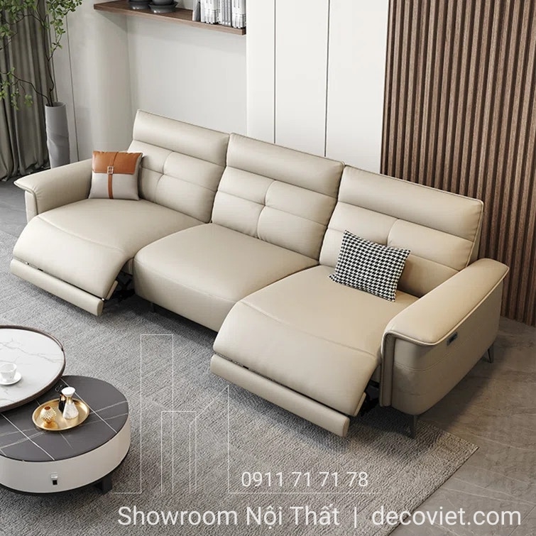 Sofa Da Bò Nhập Khẩu 749T