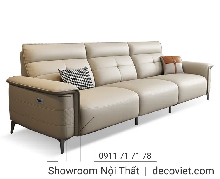 Sofa Da Bò Nhập Khẩu 749T