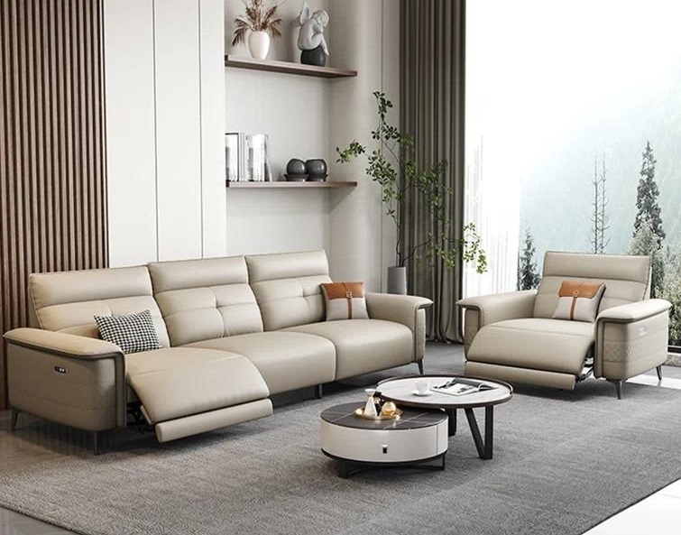 Sofa Da Bò Nhập Khẩu 749T