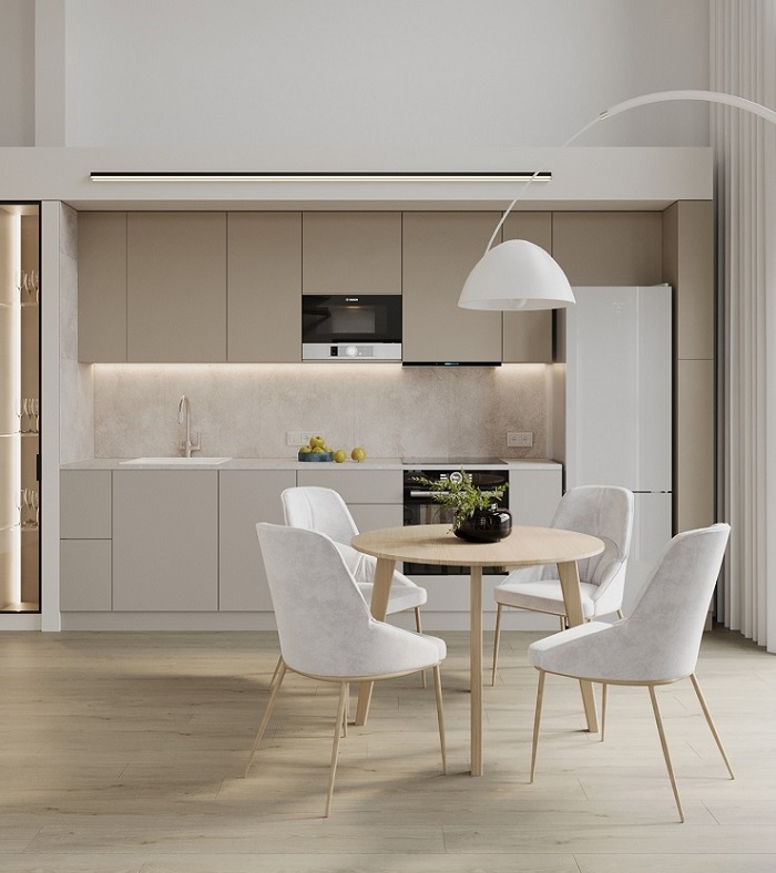 Tủ Bếp Gỗ An Cường 1168T