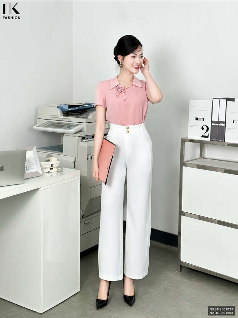 Quần Diễu Dọc Thời Trang, Sang Trọng, Cao Cấp, Chất Vải Mềm, Đứng Form NKQU2501003 ( Không bao gồm SM/PK)