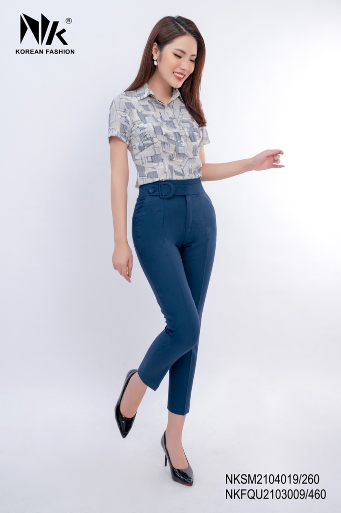 Quần Tây Nữ Công Sở NKFQU2103009