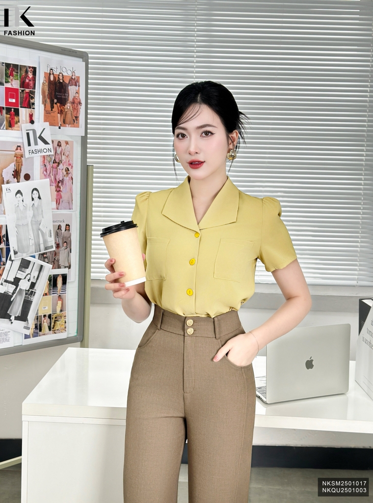 Quần Diễu Dọc Thời Trang, Sang Trọng, Cao Cấp, Chất Vải Mềm, Đứng Form NKQU2501003 ( Không bao gồm SM/PK)