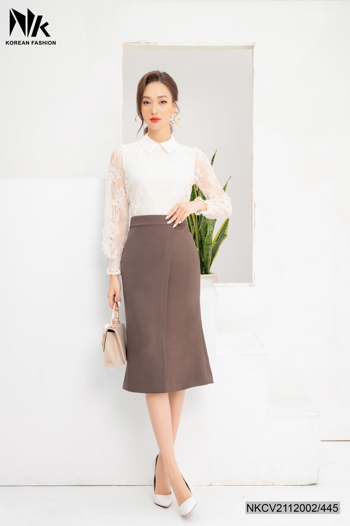 NK FASHION Chân Váy Đuôi Cá Tà Bồng NKCV2112002