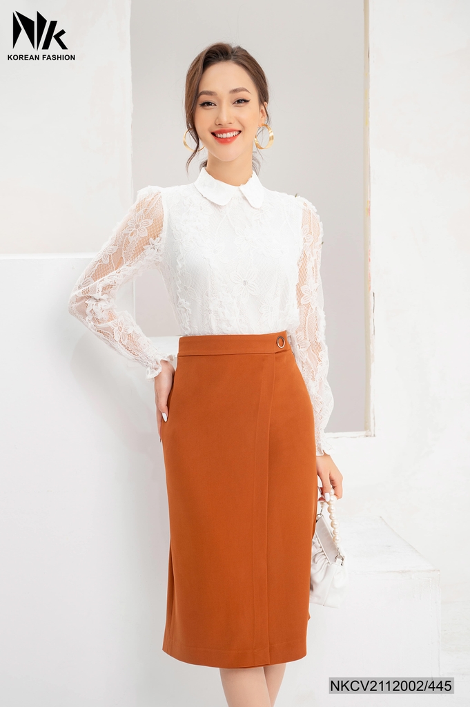 NK FASHION Chân Váy Đuôi Cá Tà Bồng NKCV2112002