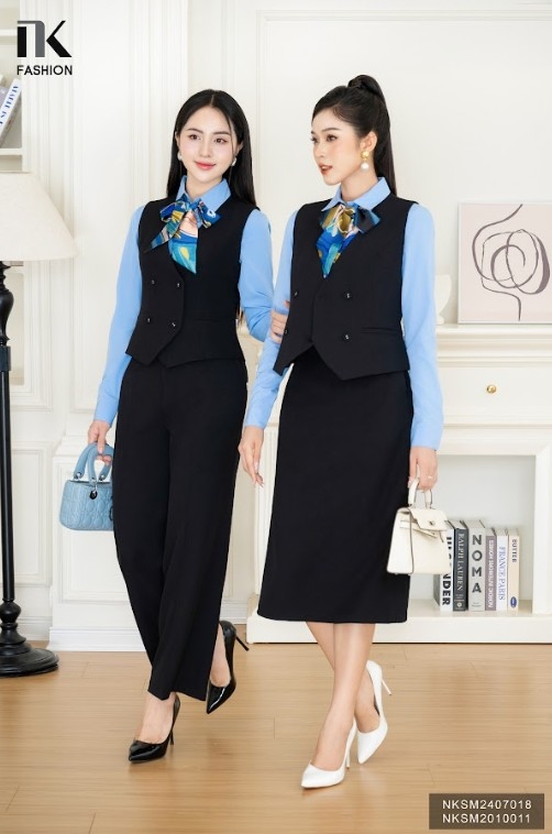 Áo ghile 7 mảnh cơi túi sang xin hợp thu NKSM2407018