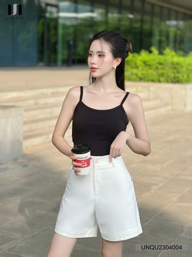 Quần Sooc 2 Túi Chéo Công Sở Đi Học Form Xinh Tôn Dáng UNQU2304004