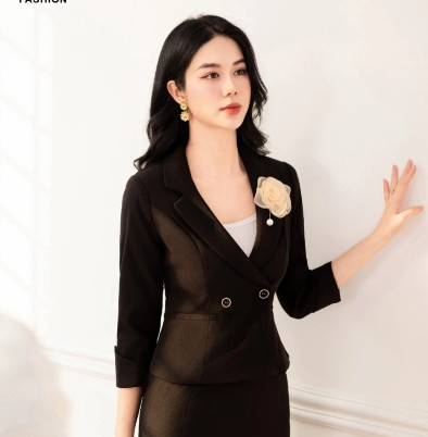 Vest 2 Lớp Tay Lỡ Cúc Bọc NKAK2309001