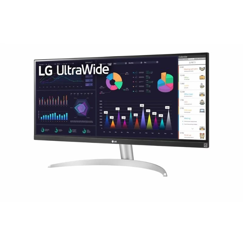 Màn hình máy tính LG 29WQ600-W.ATV | 29 inch UltraWide Full HD | IPS | 100Hz | HDMI + DP + USB-C | Loa | 2Yrs