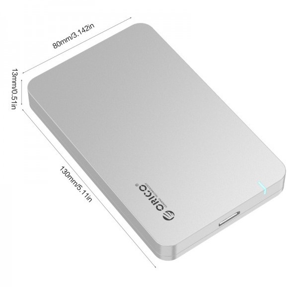 Hộp đựng ổ cứng HDD/SSD Box Orico 2569S3-V1 2.5'' SATA 3 USB 3.0 - Tốc độ 5Gbps