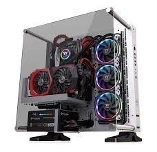 Case Thermaltake P3 Tempered Glass Snow Edition Không Fan Sẵn