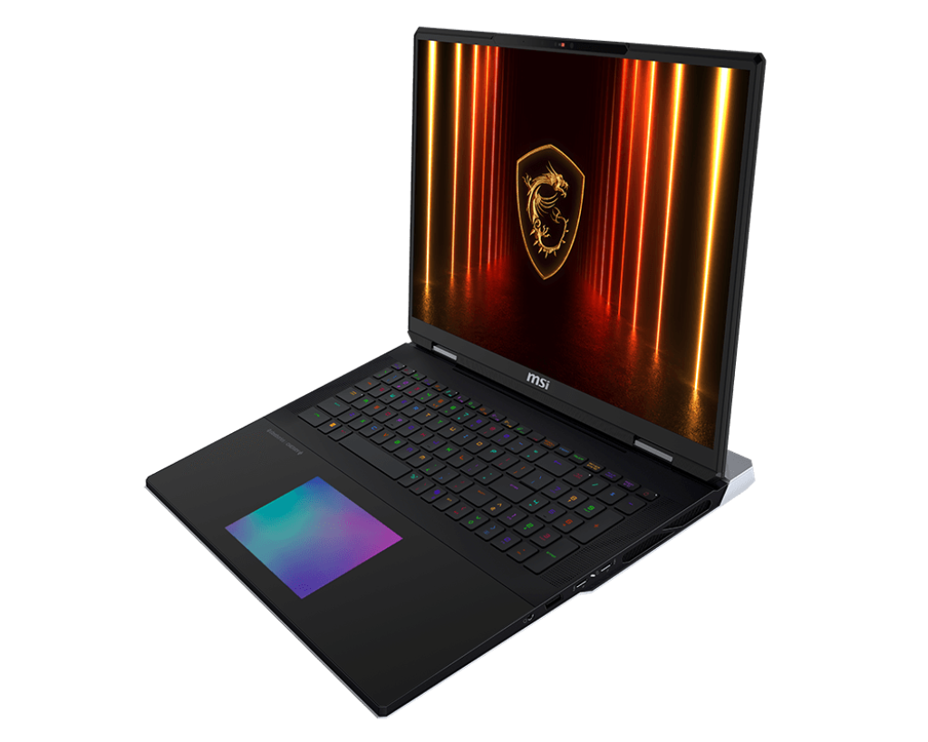 Laptop MSI Titan 18 HX AI A2XWIG 090VN | CPU Ultra 9-285HX | RAM 64GB DDR5 | SSD 6TB PCIe | VGA RTX 5080 16GB | 18.0 UHD 4K MiniLED IPS, 100% DCI-P3 & 120Hz | Win11