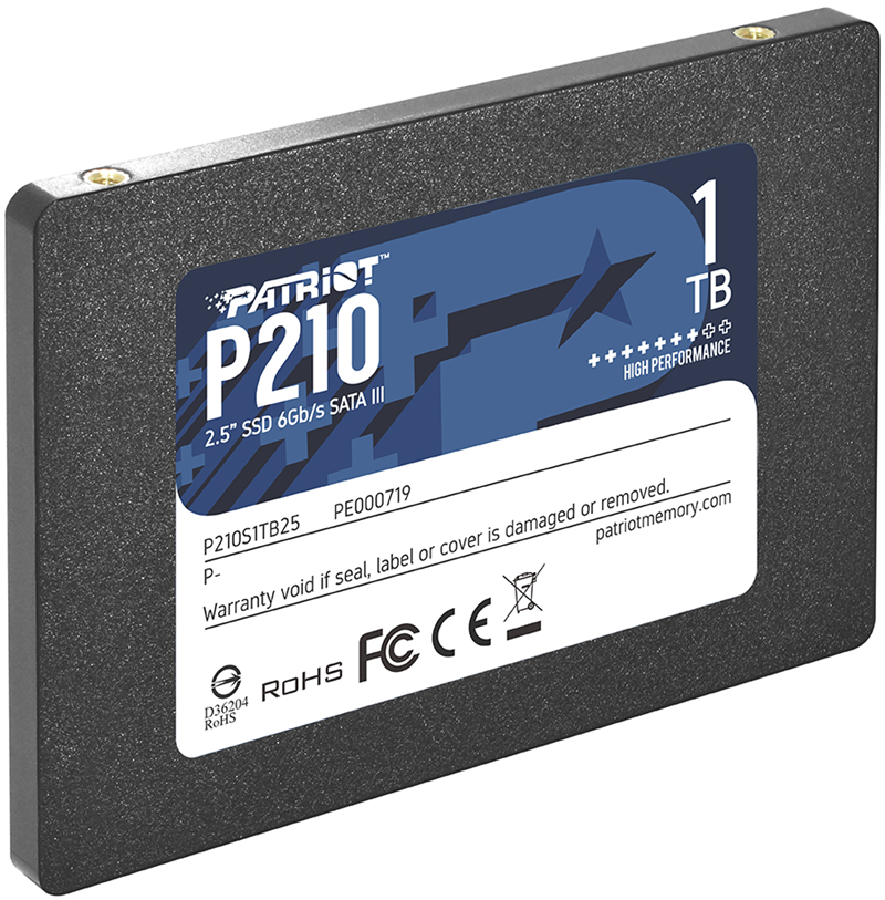 Ổ Cứng SSD 1TB Patriot P210 SATA III P210S1TB25